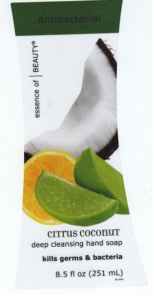 AntibacterialCitrus Coconut 포장