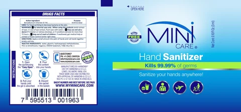 Hand Sanitizer Fresh packaging