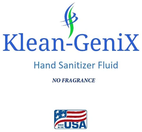 Klean GeniX Hand Sanitizer Fluid 포장