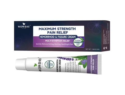 WowDay Hemorrhoid and Fissure Cream packaging
