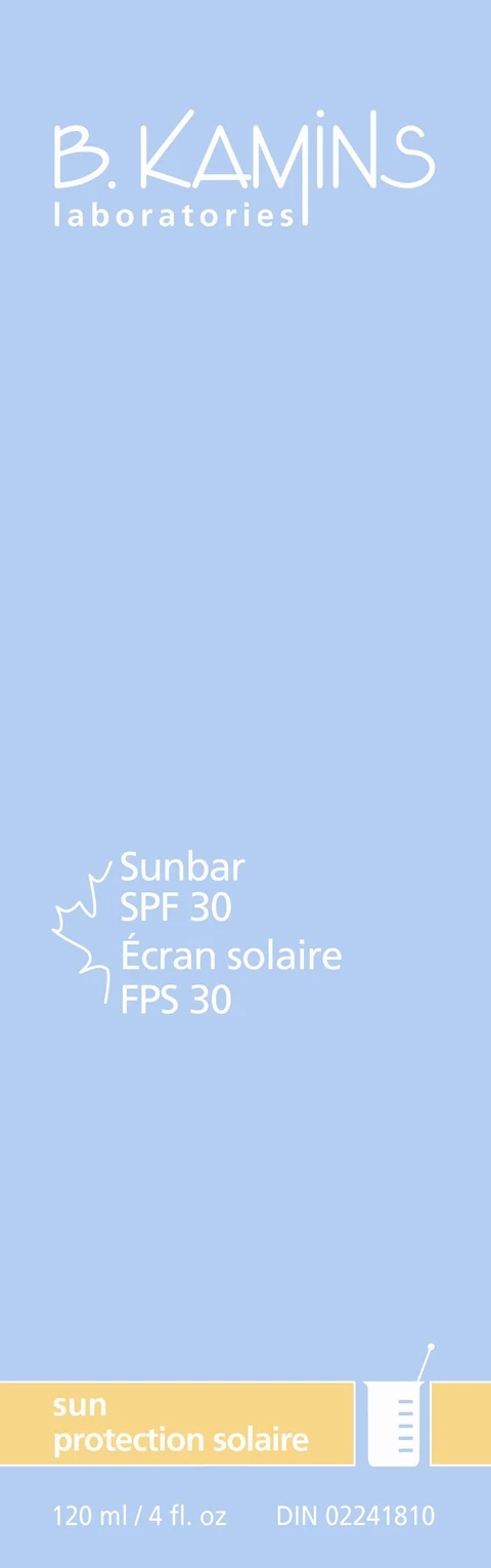 SUNBAR SPF 30 포장