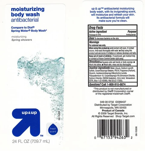 Antibacterial Body WashMoisturizing 포장