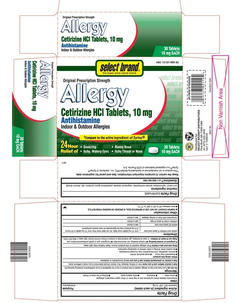 Cetirizine Hydrochloride 포장