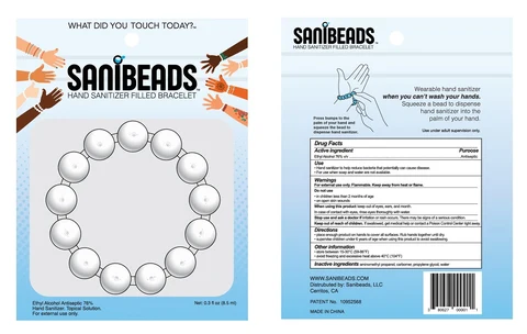Sanibeads 포장