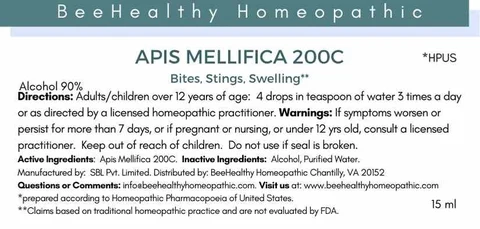 Apis Mellifica 포장