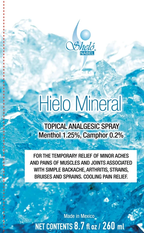 Shelo NABEL Hielo Mineral 포장