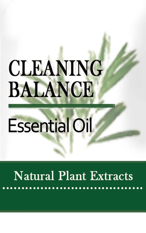 Cleaning Balance Essential Oil packaging