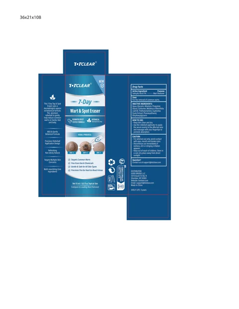 TOTCLEAR Wart and Spot Eraser 포장