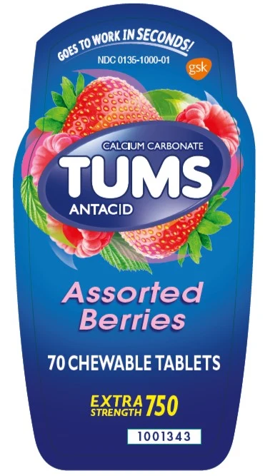 TUMS 포장