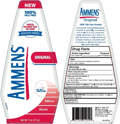 Ammens Medicated Powder Original 포장