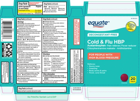 Cold and Flu HBP 포장