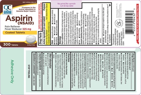 Aspirin 포장