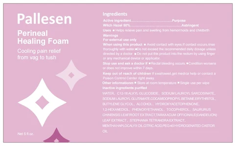 Hazel Perineal Healing Foam packaging