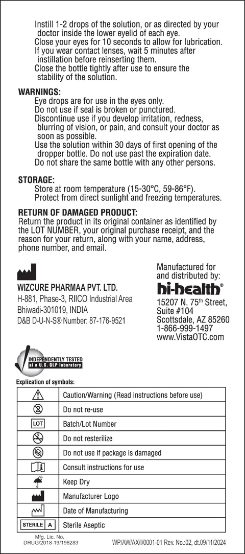Vistagel Insert (page 2) 77790-002-10