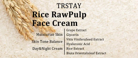 Rice RawPulp Face Cream packaging