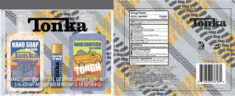 Tonka Tough Citrus Hand Sanitizer packaging