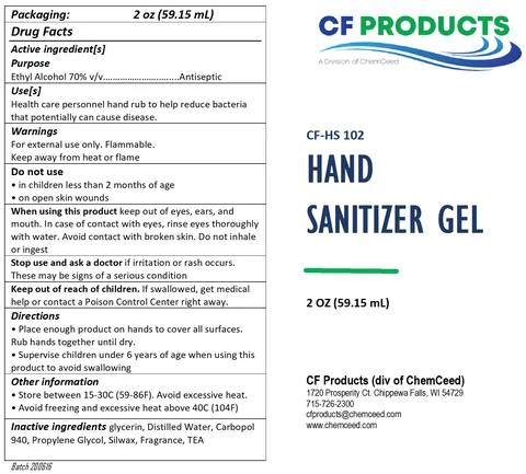 Hand Sanitizer Gel packaging
