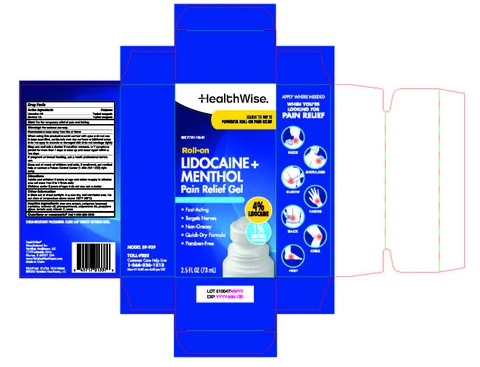 HealthWise Roll-On packaging
