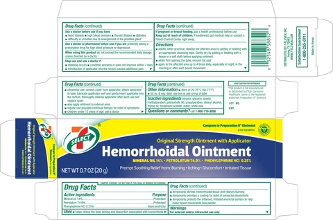 7 Select Hemorrhoidal Original Strength 포장