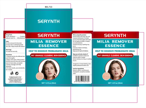 SERYNTH MILIA REMOVER 포장
