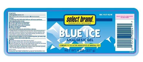 Blue Ice Analgesic Gel 포장
