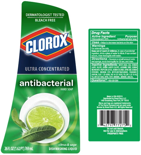Clorox Citrus and Sage Dish 포장