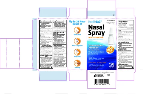 Triamcinolone acetonide packaging