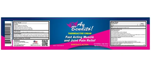AY BENDITO - PAIN RELIEF packaging