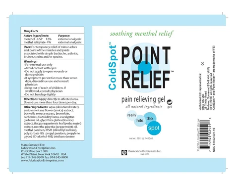 Cold SpotPoint Relief 포장