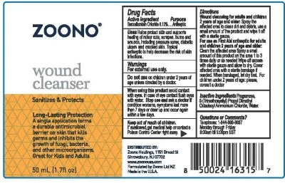 Zoono Wound Cleanser 포장