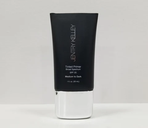 JENTRY KELLEY TINTED PRIMER BROAD SPECTRUM SPF 20- MEDIUM TO DARK 포장
