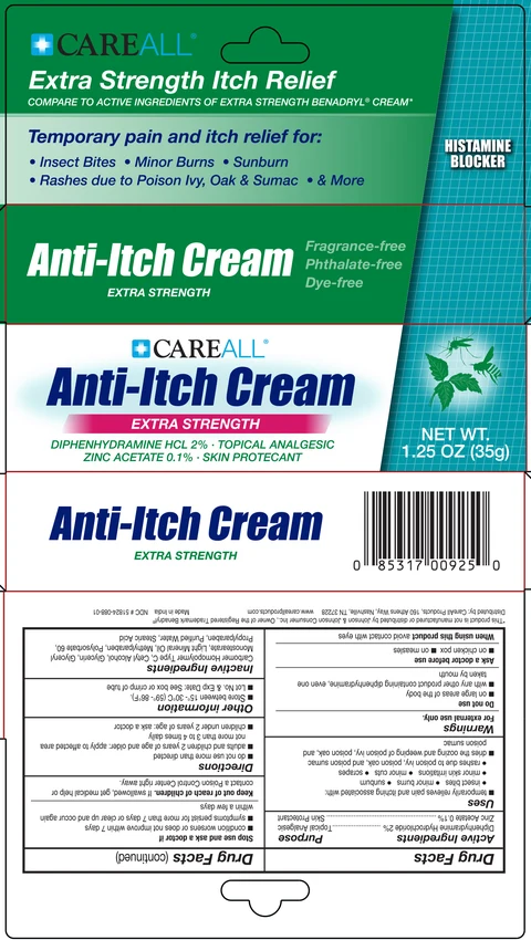 CAREALL Anti-Itch packaging