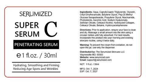 SUPER C SERUM 포장