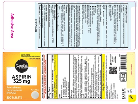 Aspirin 325 mg 포장