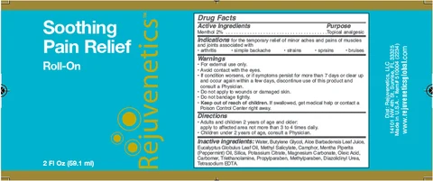 Soothing Pain Relief Roll On packaging