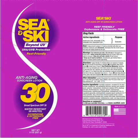 Sea and Ski SPF 30 포장