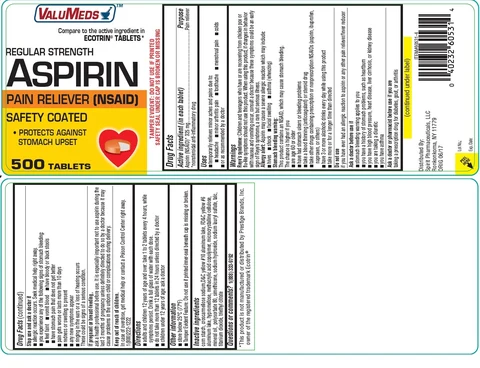VALUMEDS ASPIRIN 포장