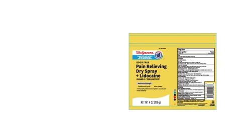 Walgreens pain relieving packaging
