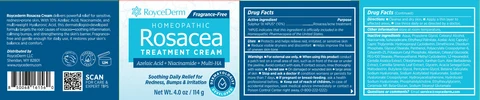 RoyceDerm Rosacea Treatment Cream. 포장