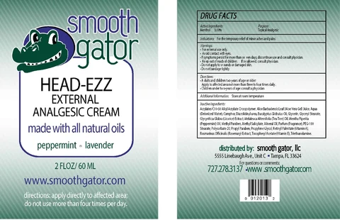 SMOOTH GATOR Head-Ezz Analgesic 포장