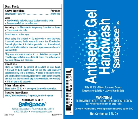 Antiseptic Gel Handwash 포장