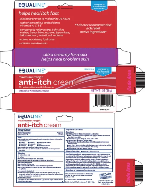 equaline anti itchmaximum strength packaging