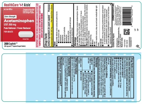 AcetaminophenExtra Strength 포장