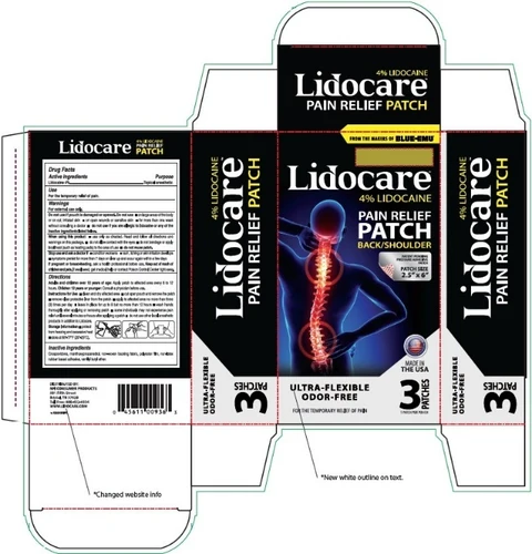 Lidocare03 packaging