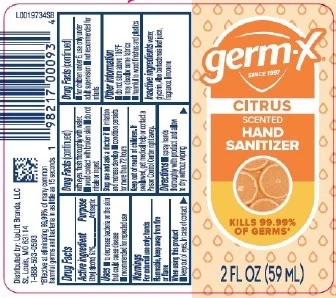 Hand Sanitizer packaging
