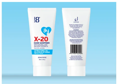 Hand Sanitizer 80ml packaging