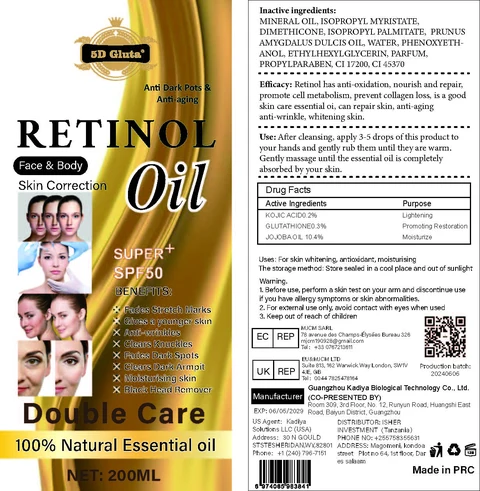 RetinolOil packaging