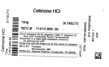 cetirizine hydrochloride packaging