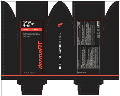 dermaFIT Muscle Retention Cream Extra Strength packaging