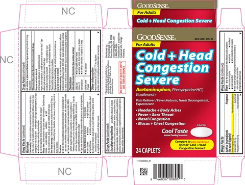 Cold and Head Congestion Severe 포장